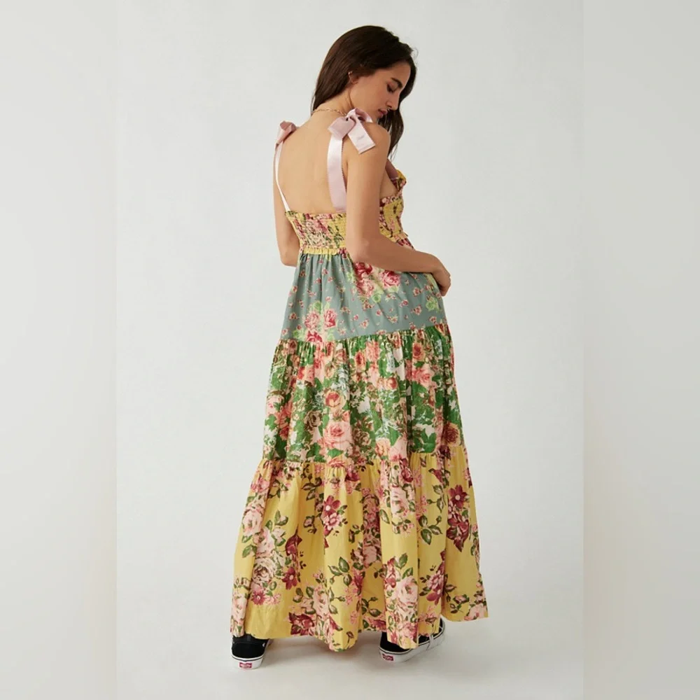 Free People Bluebell Tiered Maxi Dress